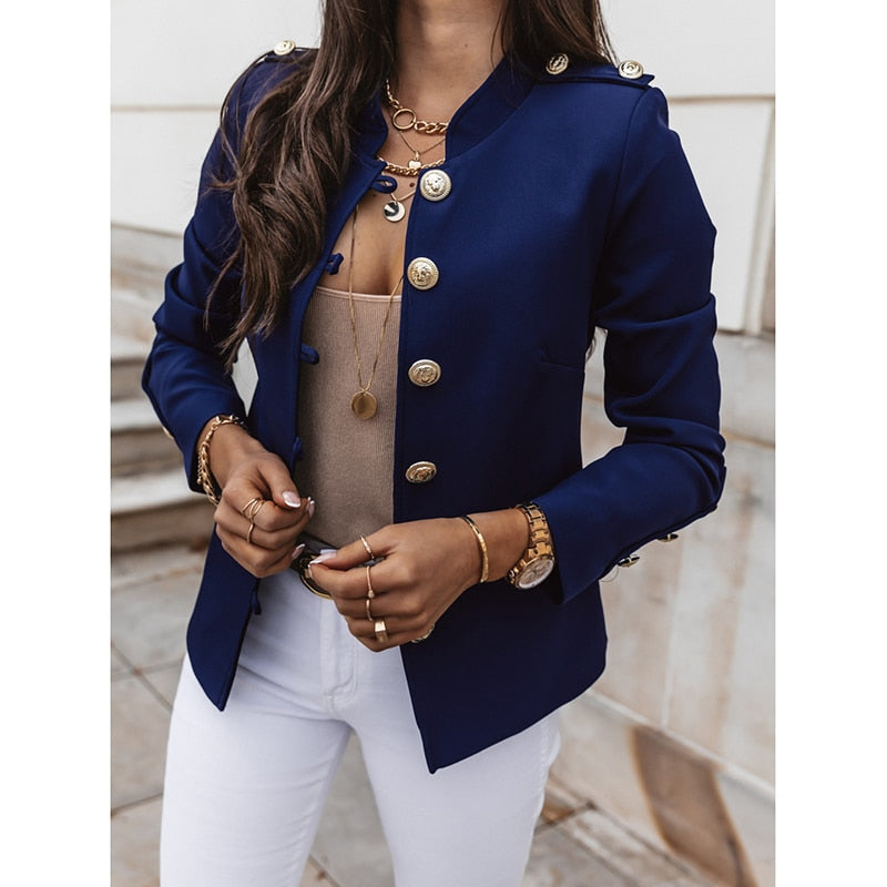 Blazer Feminino Slim Elegante